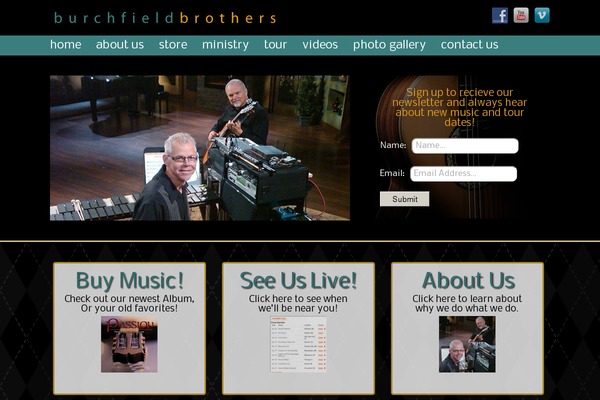 burchfieldbrothers.com site used Burchfieldwp