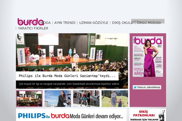 burda.com.tr site used Burda-db