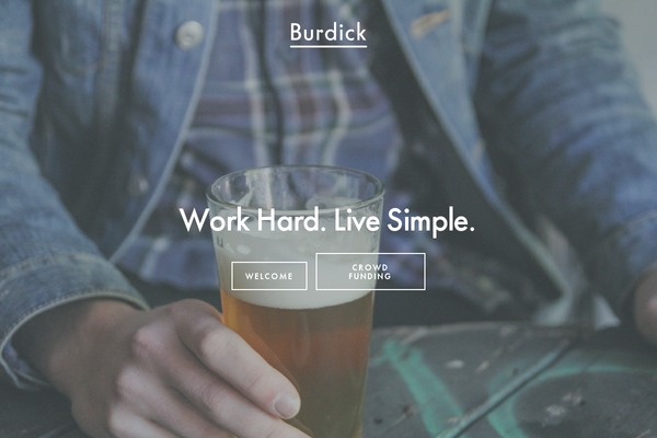burdickbrewery.com site used Generic_twitter_bootstrap