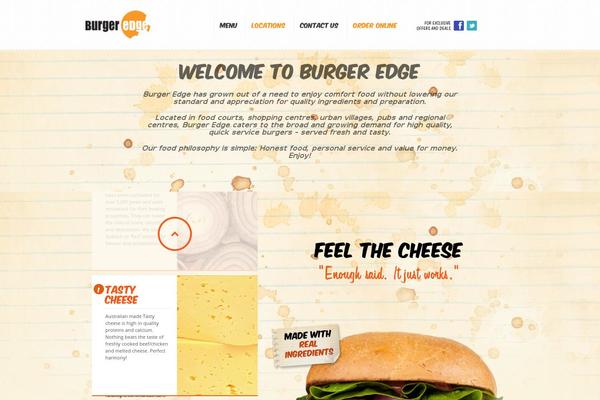 burgeredge.com site used Burgeredge