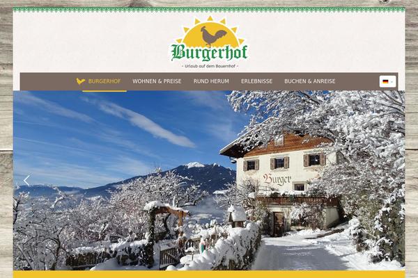 burgerhof.it site used Burgerhof-2019