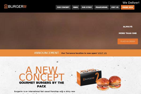 burgerim.com site used Fast-food
