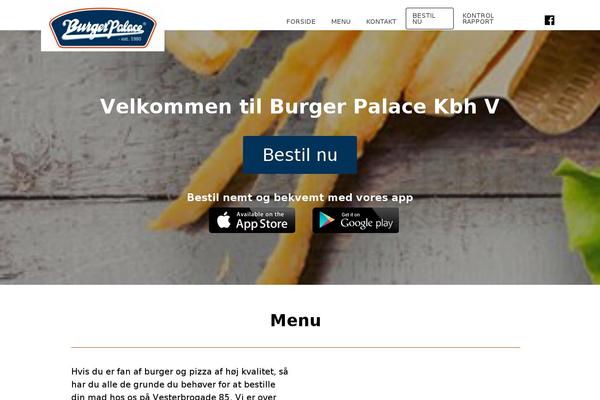 burgerpalace.dk site used Orderyoyo