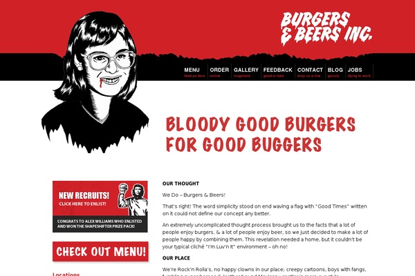 burgersandbeersinc.co.nz site used Burgersandbeers
