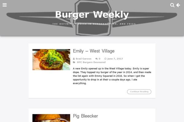 burgerweekly.com site used PixelHunter