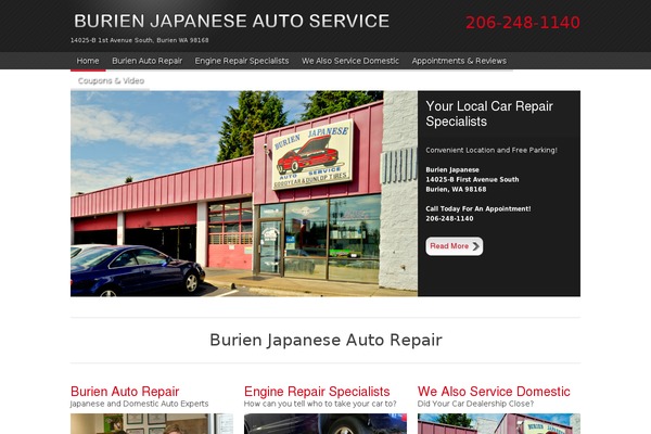 burienjapanese.com site used Cpackage