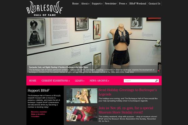 burlesquehall.com site used Modelling