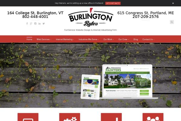 burlingtonbytes.com site used Website-design