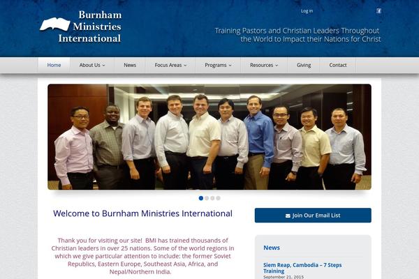 burnhamministries.com site used Burnham