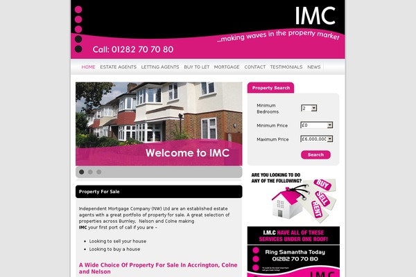 burnleyestateagents.com site used Burnley-estate-agents