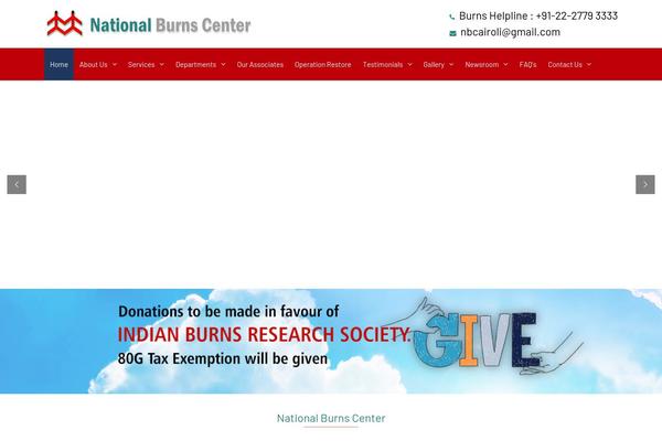 burns-india.com site used Linten