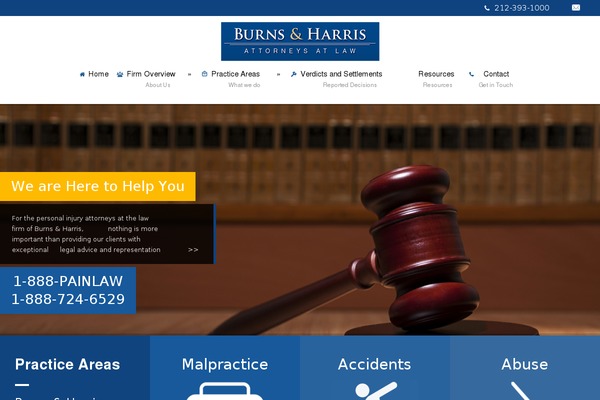 burnsharris.com site used Burnsharris
