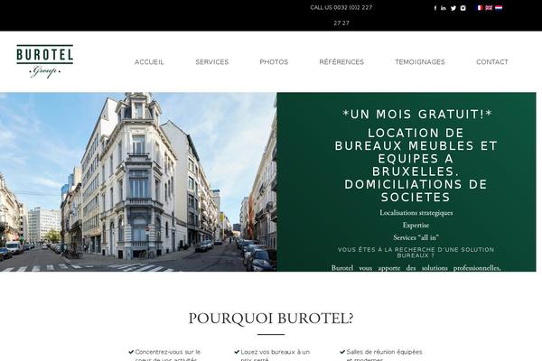 burotel.be site used Th