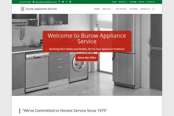 Divi theme site design template sample