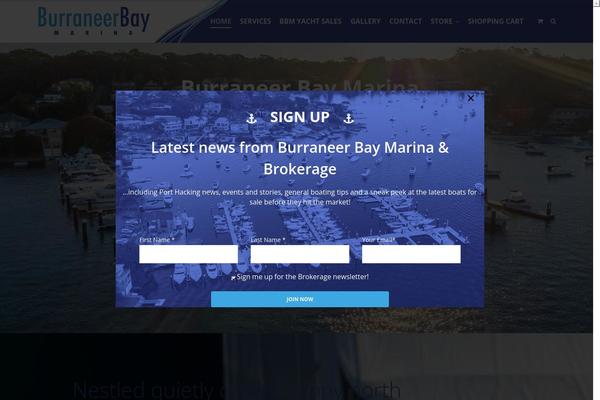 burraneerbaymarina.com.au site used Bbm-custom