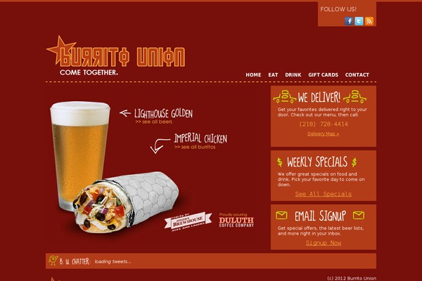burritounion.com site used Burritounion-old