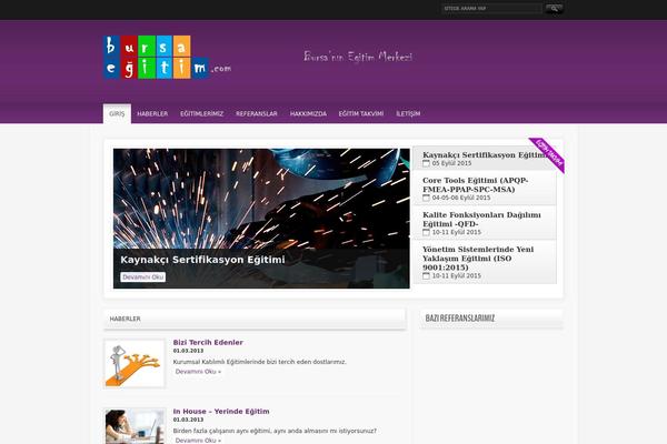 bursaegitim.com site used Bursaegitim