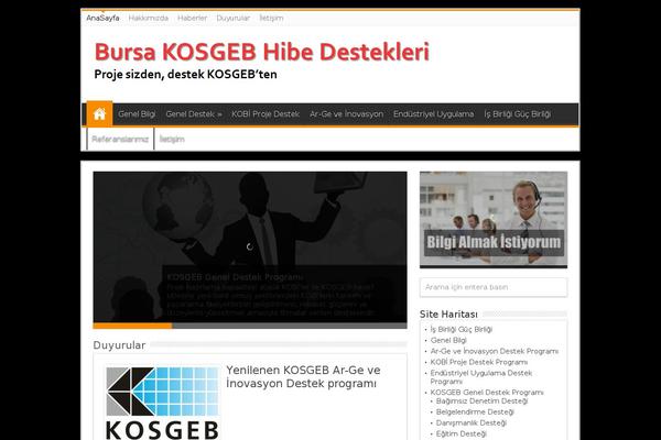 Sahifa theme site design template sample