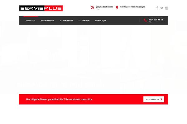 bursaservisplus.com site used Servisplus