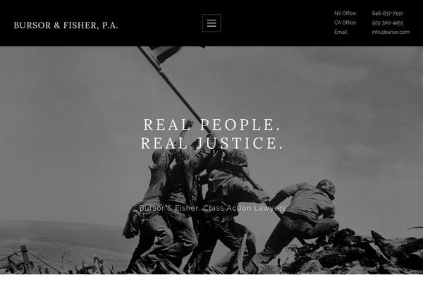 bursor.com site used Bursor-fisher