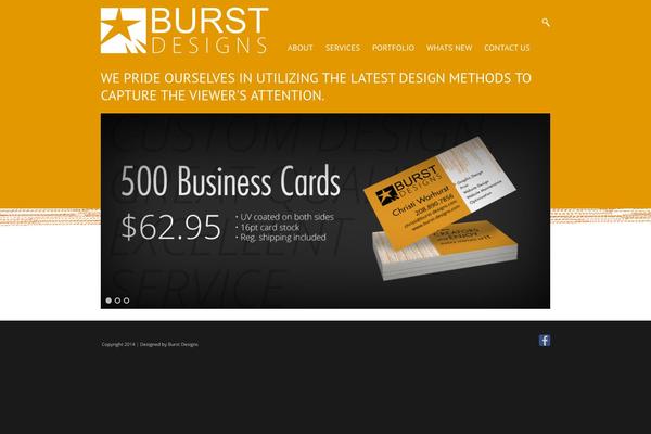 burst-designs.com site used Burstdesigns