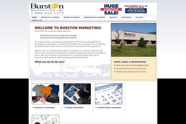 burston.com site used Burston