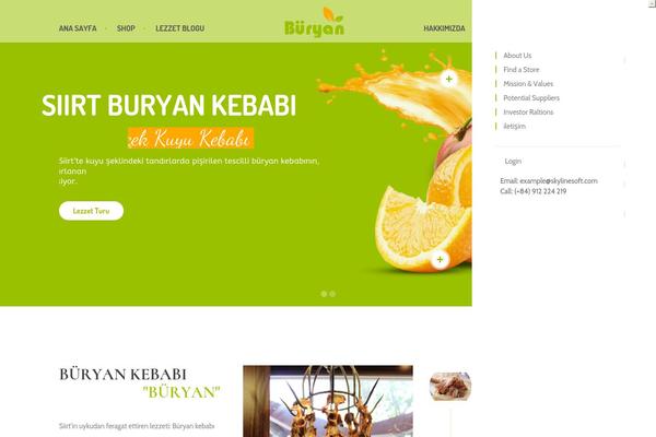 buryankebap.com site used Amy-organic