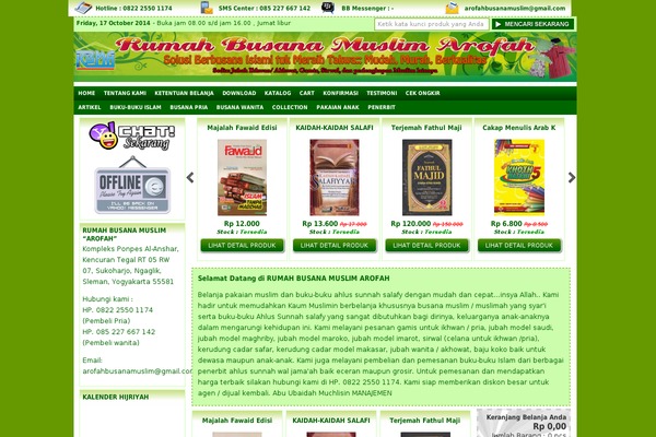 busanatakwa.com site used IndoStore