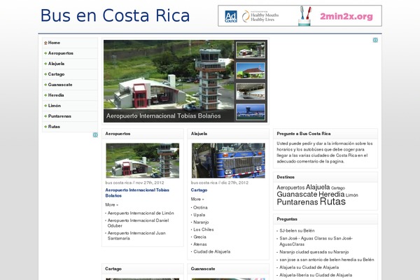 buscostarica.com site used Portal