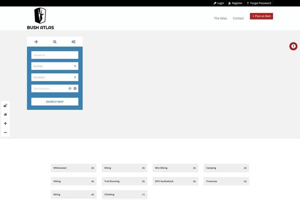 PointFinder theme site design template sample