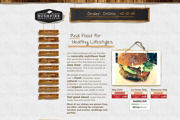 bushfirekitchen.com site used Bushfiregrill