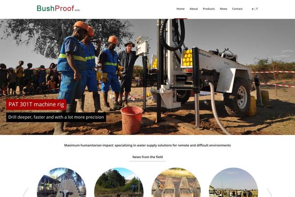 Enfold theme site design template sample