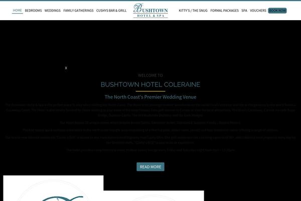 bushtownhotel.com site used Responsivein1