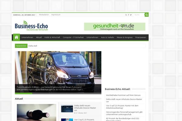 business-echo.de site used Business