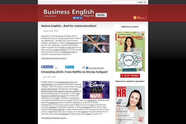 business-english.pl site used Bem