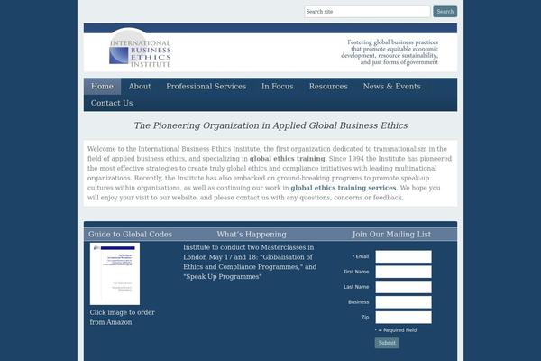 business-ethics.org site used Businessethics