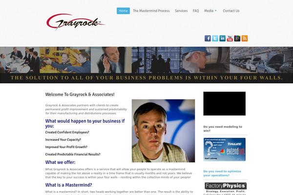 Whitelight theme site design template sample