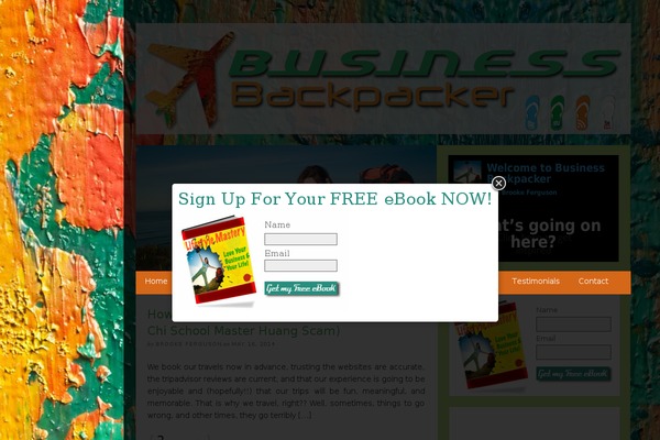 businessbackpacker.com site used Volumes