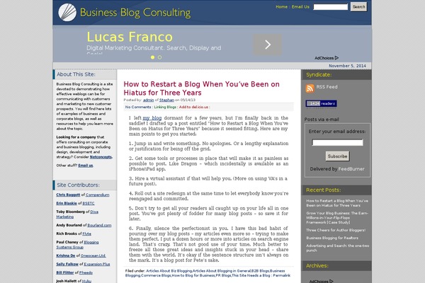 businessblogconsulting.com site used Bbc