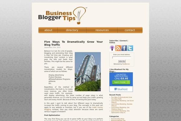 businessbloggertips.com site used Listpipe