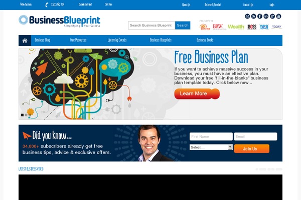 businessblueprint.com site used Businessblueprint