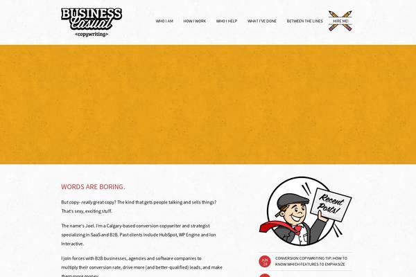 businesscasualcopywriting.com site used Businesscasual