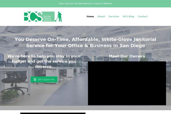 Astra theme site design template sample