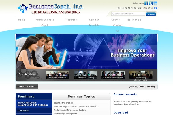 businesscoachphil.com site used Businesscoach2015