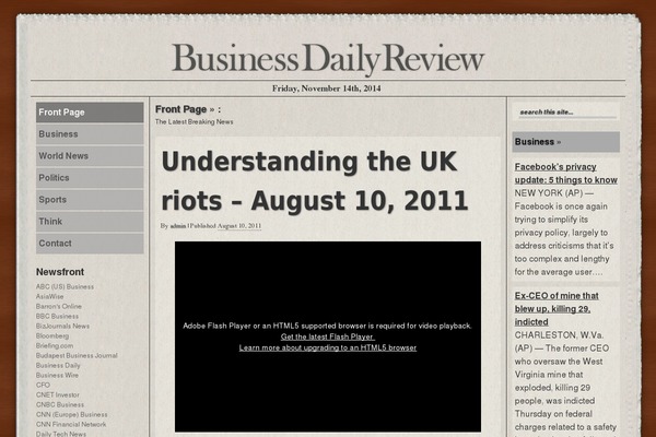 businessdailyreview.com site used Bdr