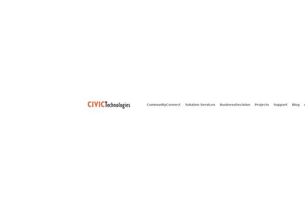 businessdecision.info site used Civictechnologies