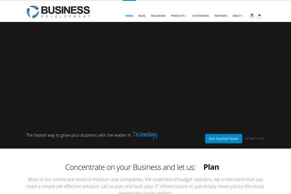 Bd theme site design template sample