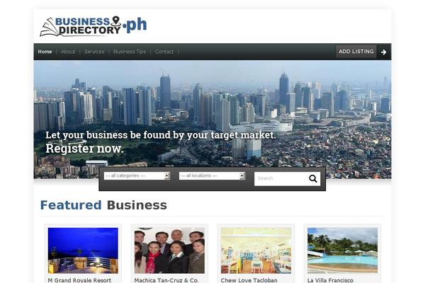 businessdirectory.ph site used Template_dp_dec2015