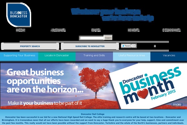 businessdoncaster.com site used Busidontheme