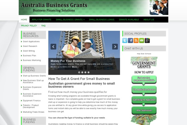 businessfinancingaustralia.com.au site used Maximag